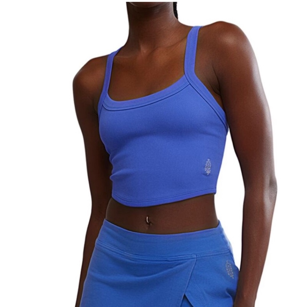 EUC All Clear Solid Cami -electric cobalt